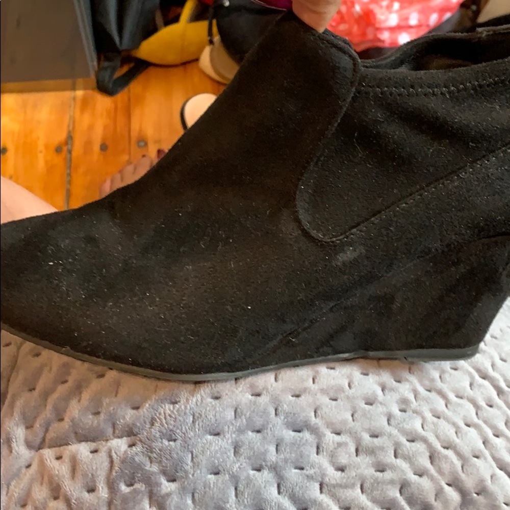 Black booties